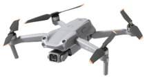 DJI Air 2S Front and top view